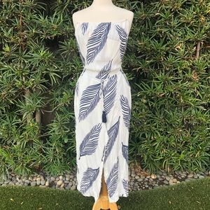 NWOT Strapless Jumpsuit